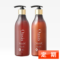 【定期】オアシス天然ヘアケアセット(シャンプー+コンディショナー各1本ずつ)　各400ml